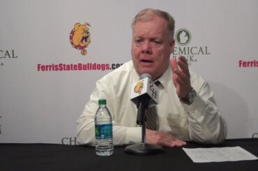 Ferris State Hockey Post Game Press Conference 12 10 16