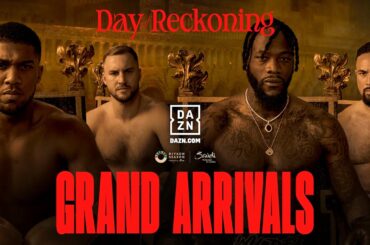 ANTHONY JOSHUA VS. OTTO WALLIN & DEONTAY WILDER VS. JOSEPH PARKER GRAND ARRIVALS LIVESTREAM