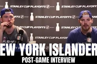 Anthony Beauvillier & Scott Mayfield React to Tampa Bay vs. NY Islanders Series Turning Physical
