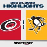 NHL Highlights | Hurricanes vs. Penguins - December 21, 2023
