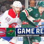 Canadiens @ Wild 12/21 | NHL Highlights 2023