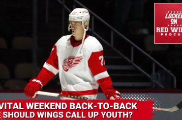 Back-To-Back Against Flyers & Devils Vital for Spiraling Red Wings | Should Detroit Call up Youth?