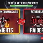 SCHSHL Developmental Hockey | PatMed Black Raiders Vs Kings Park Commack Gold Knights