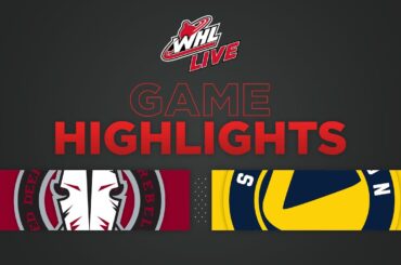 WHL Highlights: Rebels (2) at Blades (6) - January 7, 2023