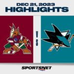 NHL Highlights | Coyotes vs. Sharks - December 21, 2023