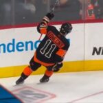 Flyers' Atkinson And Konecny Put Away Two Goals 45 Seconds Apart To Chip Into Ducks' Lead