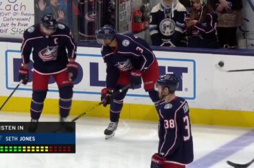 Seth Jones Mic'd Up vs. Panthers (Dec. 31, 2019)