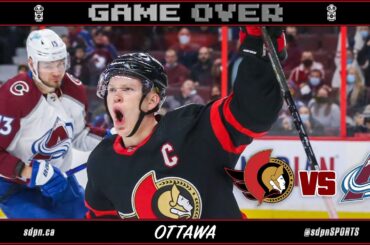 Senators vs Colorado Avalanche Game Recap - Dec 21, 2023 | Game Over: Ottawa