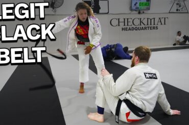 Can A Female Black Belt Beat Me?