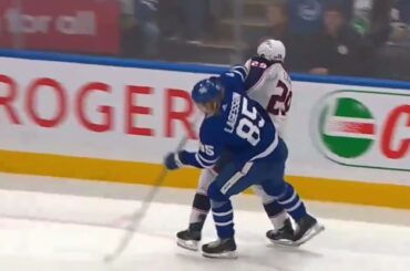 Lagesson tripping on Laine - Have your say!