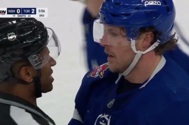 MCCABE BIG HIT & FIGHT vs Nashville Predators w/Joe Bowen (12/9/2023)