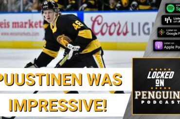 Which Penguins prospects balled out during Sunday's game?