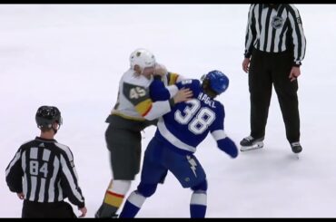 Brandon Hagel Drops The Gloves With Ivan Barbashev