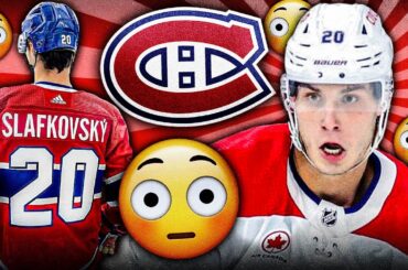 THE JURAJ SLAFKOVSKY UPDATE YOU'RE NOT READY FOR… Montreal Canadiens News