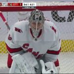 Pyotr Kochetkov stops penalty shot from Brady Tkachuk and makes him really angry (12 dec 2023)