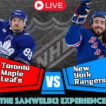 🔵TORONTO MAPLE LEAFS vs. NEW YORK RANGERS | Live NHL Hockey | Play by play | Watch party
