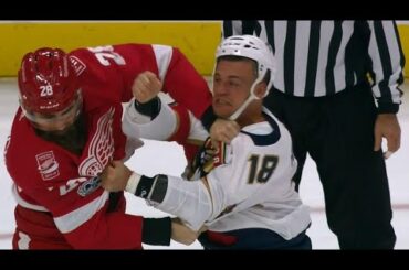 Witkowski returns from 10-game suspension to fight Panthers’ Haley