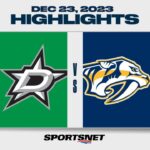 NHL Highlights | Stars vs. Predators - December 23, 2023