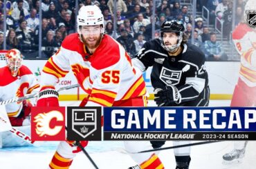 Flames @ Kings  12/23 | NHL Highlights 2023