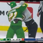 Brandon Duhaime Drops The Gloves With Jakub Lauko