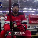 Kevin Bahl Adjusts His Bahls #NJDevils