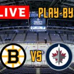 LIVE: Boston Bruins VS Winnipeg Jets Scoreboard/Commentary!