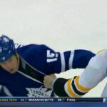 Zdeno Chara fights Matt Martin 10/15/16