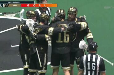 Early Christmas for Owen Grant - 1st NLL Goal!