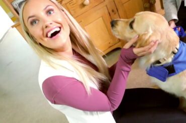 Rickard Rakell Visits Canine Companions in Oceanside | FOX Sports San Diego