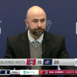 Head Coach Pascal Vincent talks about the hit on Erik Gudbranson and the loss to Florida