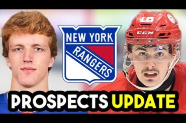 BIG New York Rangers CHL PROSPECTS UPDATE | Rangers BEST CENTER PROSPECT!