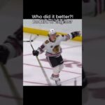 Who did it better? Bedard or Zegras?