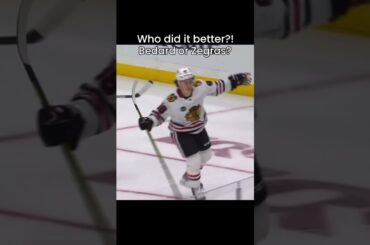 Who did it better? Bedard or Zegras?