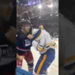 Will Cuylle vs Erik Johnson Fight🥊💥 #buffalosabres #newyorkrangers