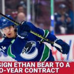 The Washington Capitals sign Ethan Bear to a two-year contract. Are the Capitals moving to Virginia?