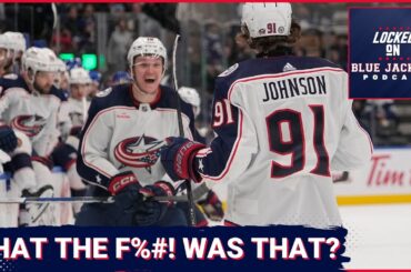Columbus Blue Jackets Almost Blow A 5-0 Lead; Kent Johnson Wins It In OT