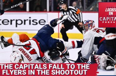 The Capitals fall to the Flyers in the SO. Alex Ovechkin has gone 11 games without a goal