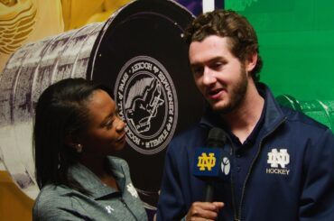 Instant Reaction | @NDHockey: Andrew Oglevie - Selection Sunday (2018)