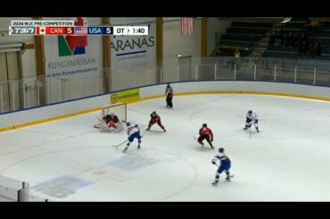 Lane Hutson Scores OT Winner/Plus Markov like Assist vs Owen Beck 12-23-22