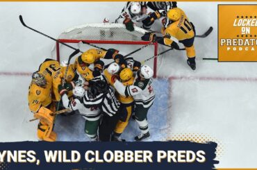 "Predatory" Hit From Kaprizov Angers Predators After 6-1 Loss to Wild