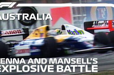 Senna And Mansell's Explosive Battle | 1992 Australian Grand Prix