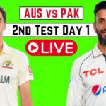 AUS vs PAK 2nd Test Live | Australia vs Pakistan Live | LIVE Cricket Match Today