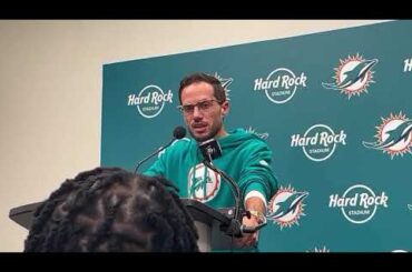 Mike McDaniel on the Miami Dolphins win over the Dallas Cowboys