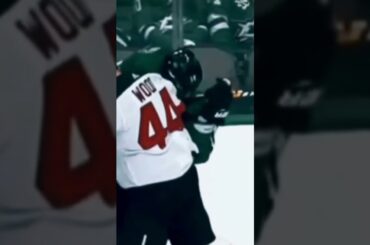 huge hit 💥 miles wood destroys jamie benn #shorts