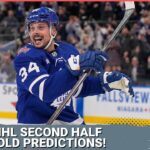 Bold 2nd-Half Predictions: Wings Punch Postseason Ticket, Matthews Dusts A 70-Piece & More
