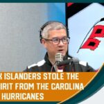 The New York Islanders stole the holiday spirit from the Carolina Hurricanes