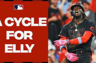 Elly De La Cruz HITS FOR THE CYCLE!