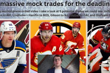 Holiday NHL Trade Rumours: 5 massive mock deals including, Hanifin, Parayko, Walker and others.
