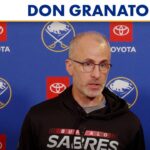 "He Looks Ready" | Buffalo Sabres Head Coach Don Granato On Zemgus Girgensons, Bruins Game