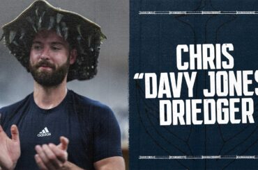 Chris Driedger Awarded Davy Jones Hat in First Game Back for the Kraken
